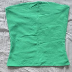 Aritzia Women's Bright Green Crop Top